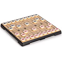 Uteruik Chino Chess Xiangqi juego de viaje magnético- 22-8 cm de longitud
